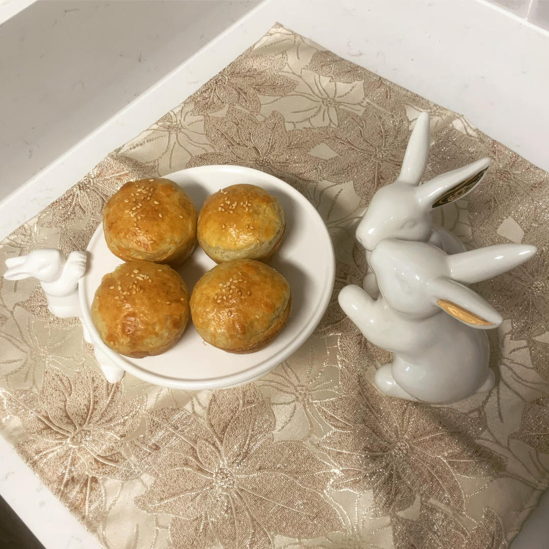 超简单~懒人版鲜肉月饼