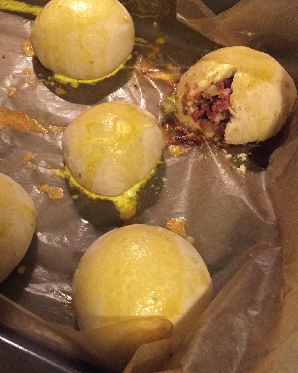 苏式榨菜鲜肉月饼