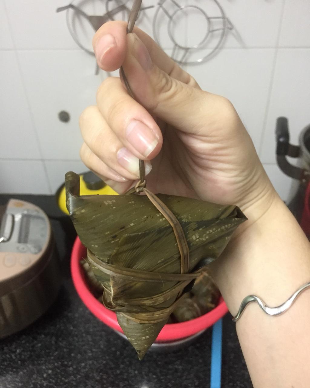 紫糯米蜜枣粽子