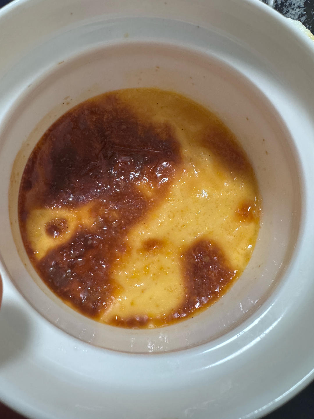 焦糖布蕾（烤箱或空气炸锅或蒸熟）//简单美食