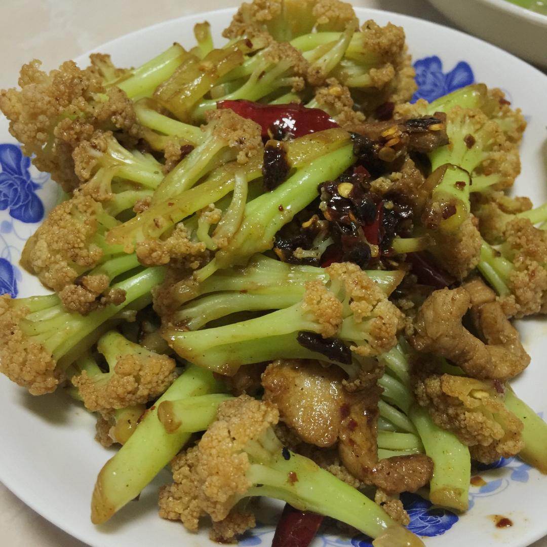 干锅花菜