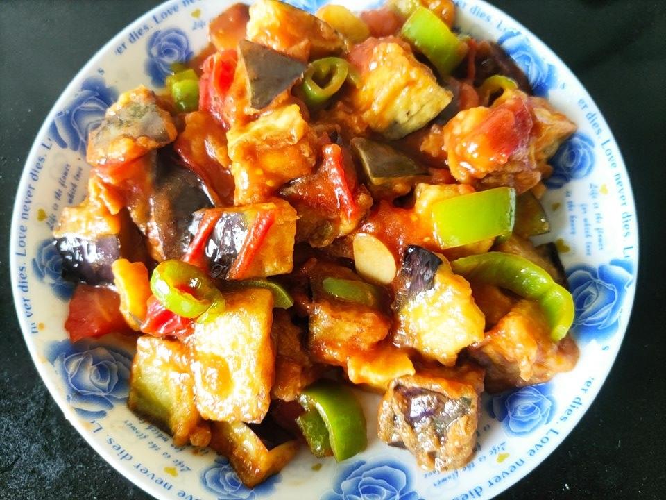 比饭馆好吃的烧茄子