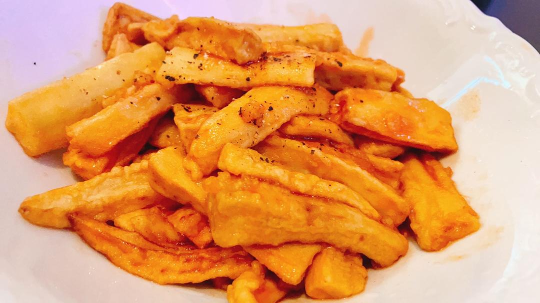 酸甜可口的糖醋脆皮茄子