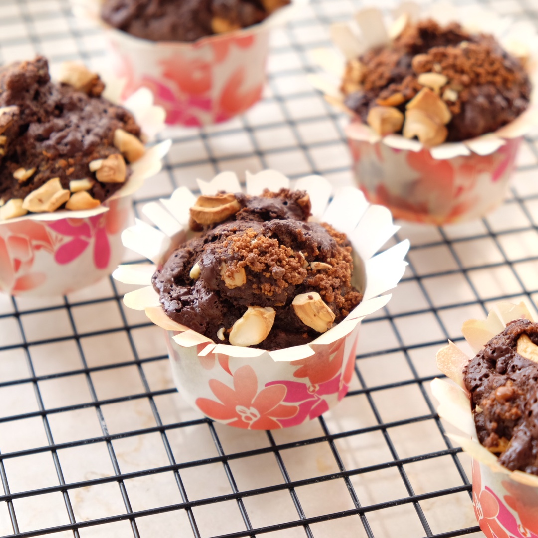 浓情巧克力摩卡马芬<Chocolate Espresso Muffins>