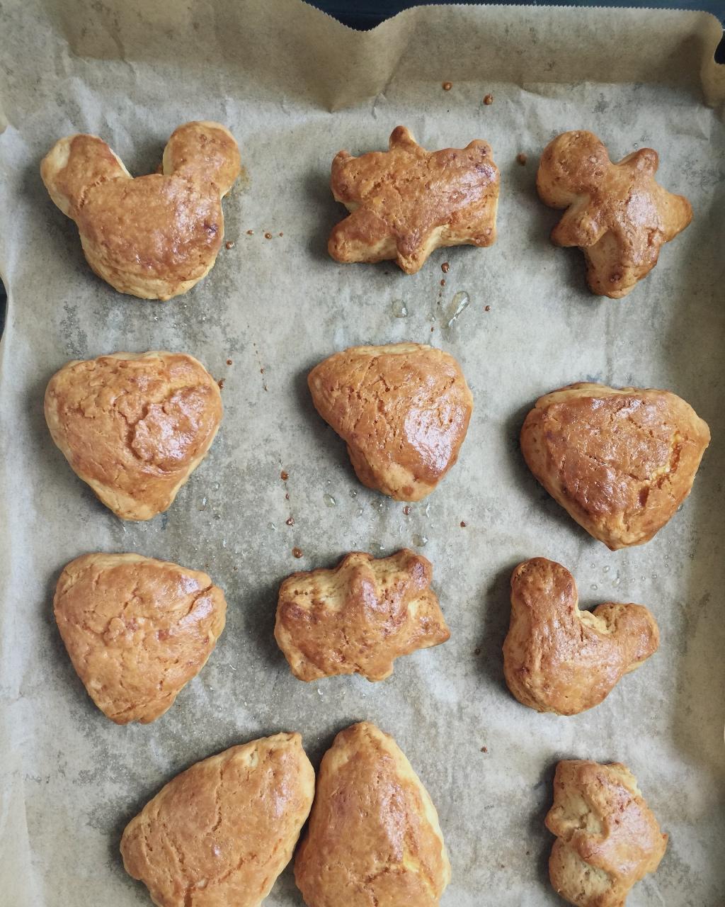 多口味奶油司康