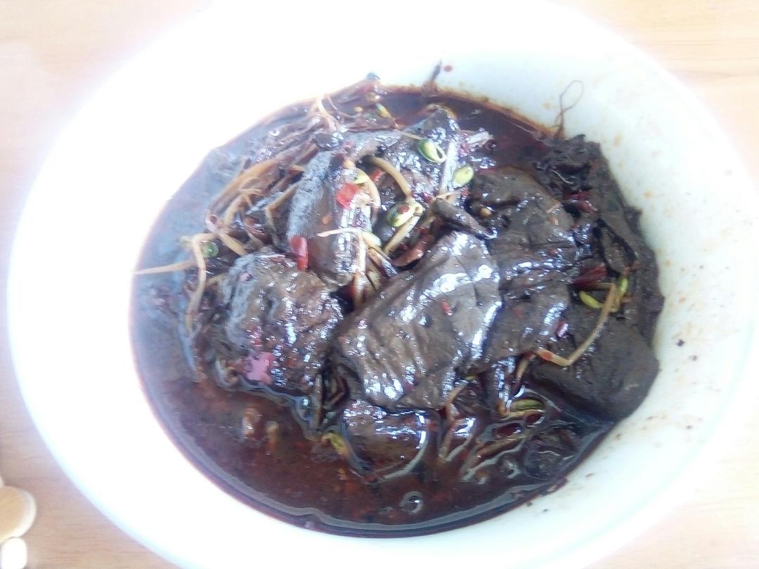 香辣毛血旺