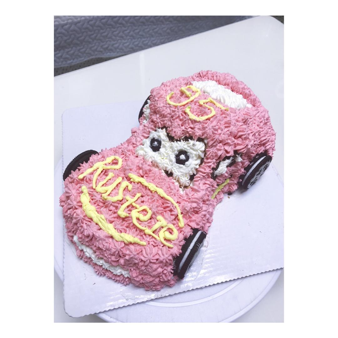 闪电麦昆~最灵动最激情的汽车蛋糕