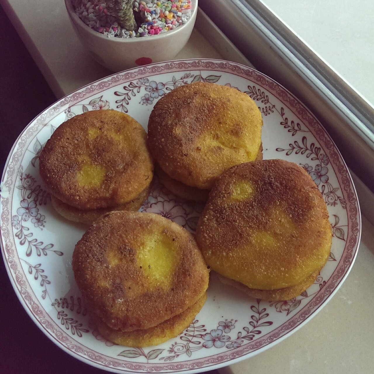 香煎南瓜饼