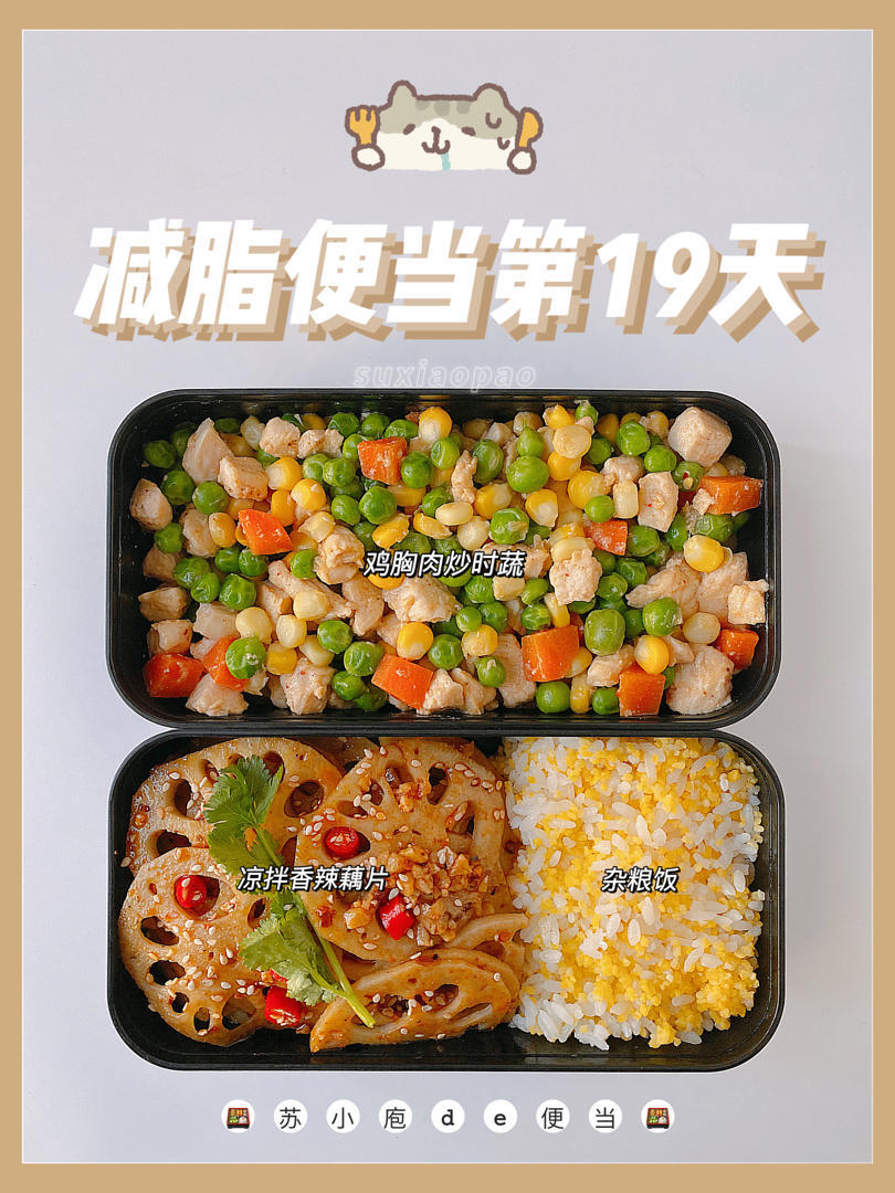 中式减脂便当合集(持续更新中）