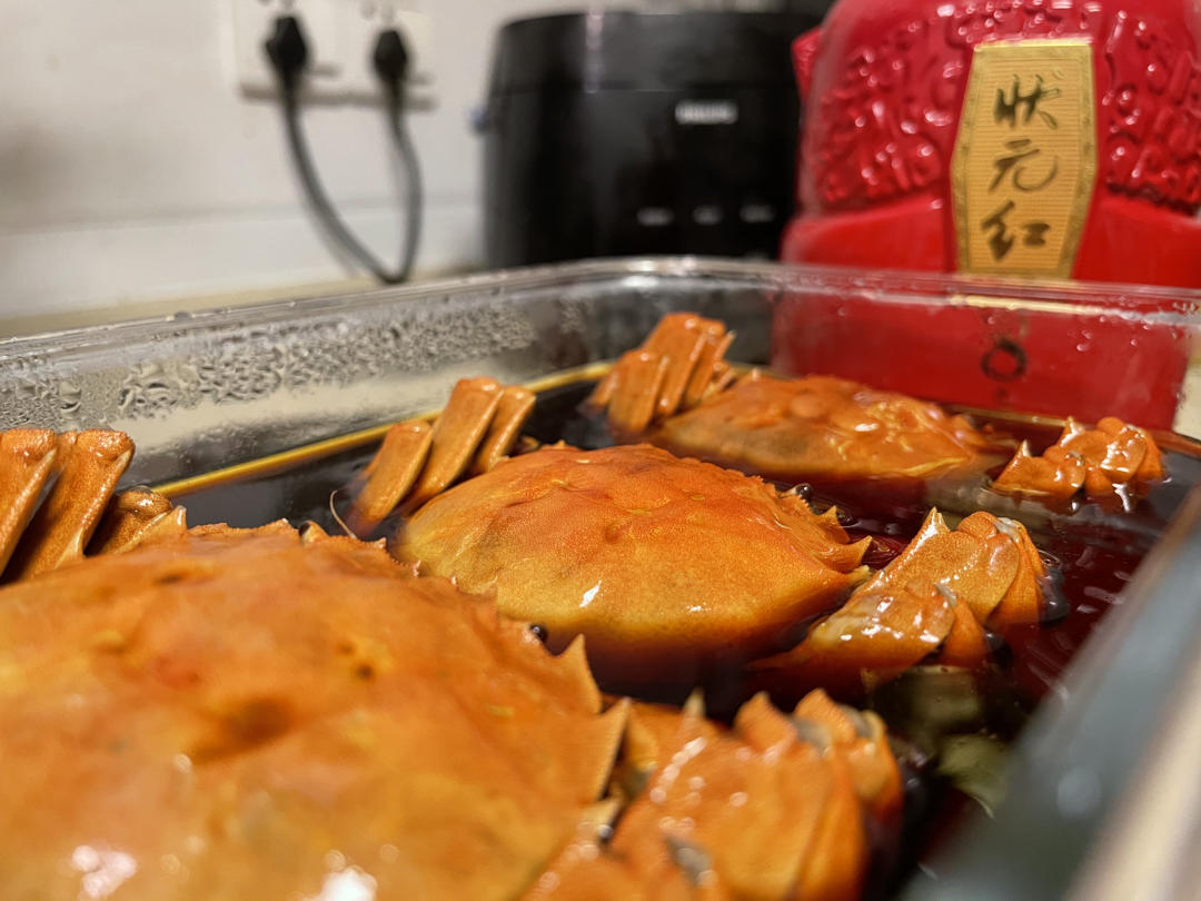 江南熟醉蟹