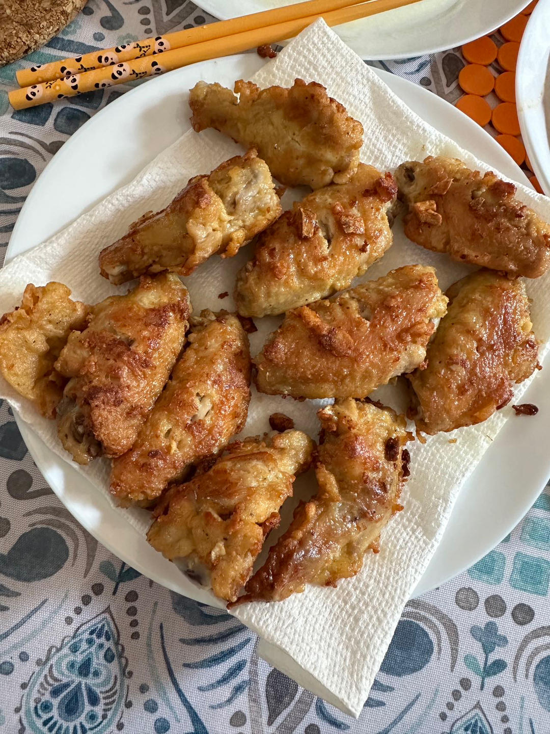 蒜香煎鸡翅