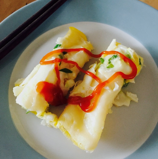 早餐鸡蛋煎饼