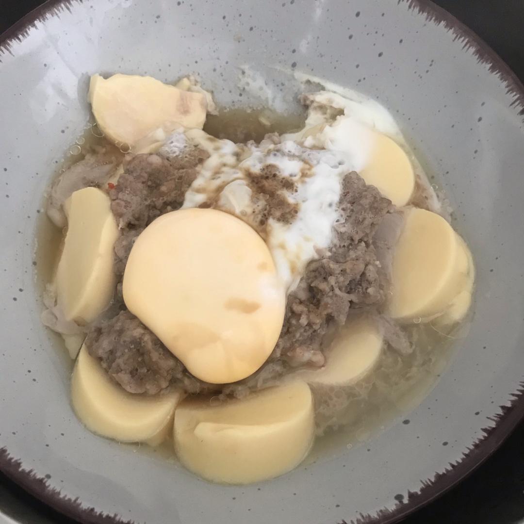 连吃三晚的肉末豆腐蒸蛋，全家一致好评❗️