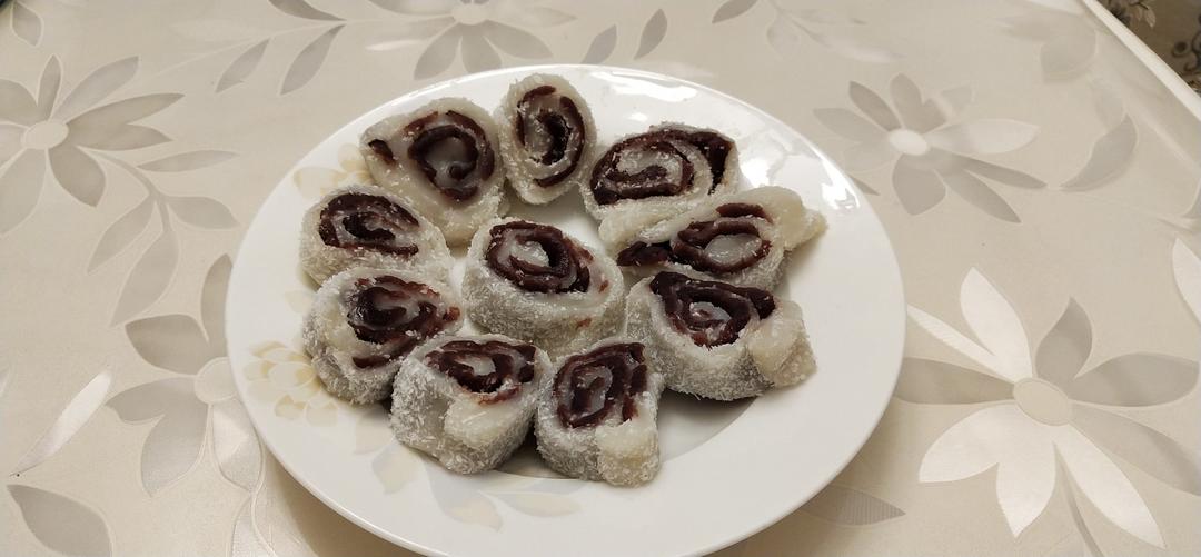糯米豆沙卷