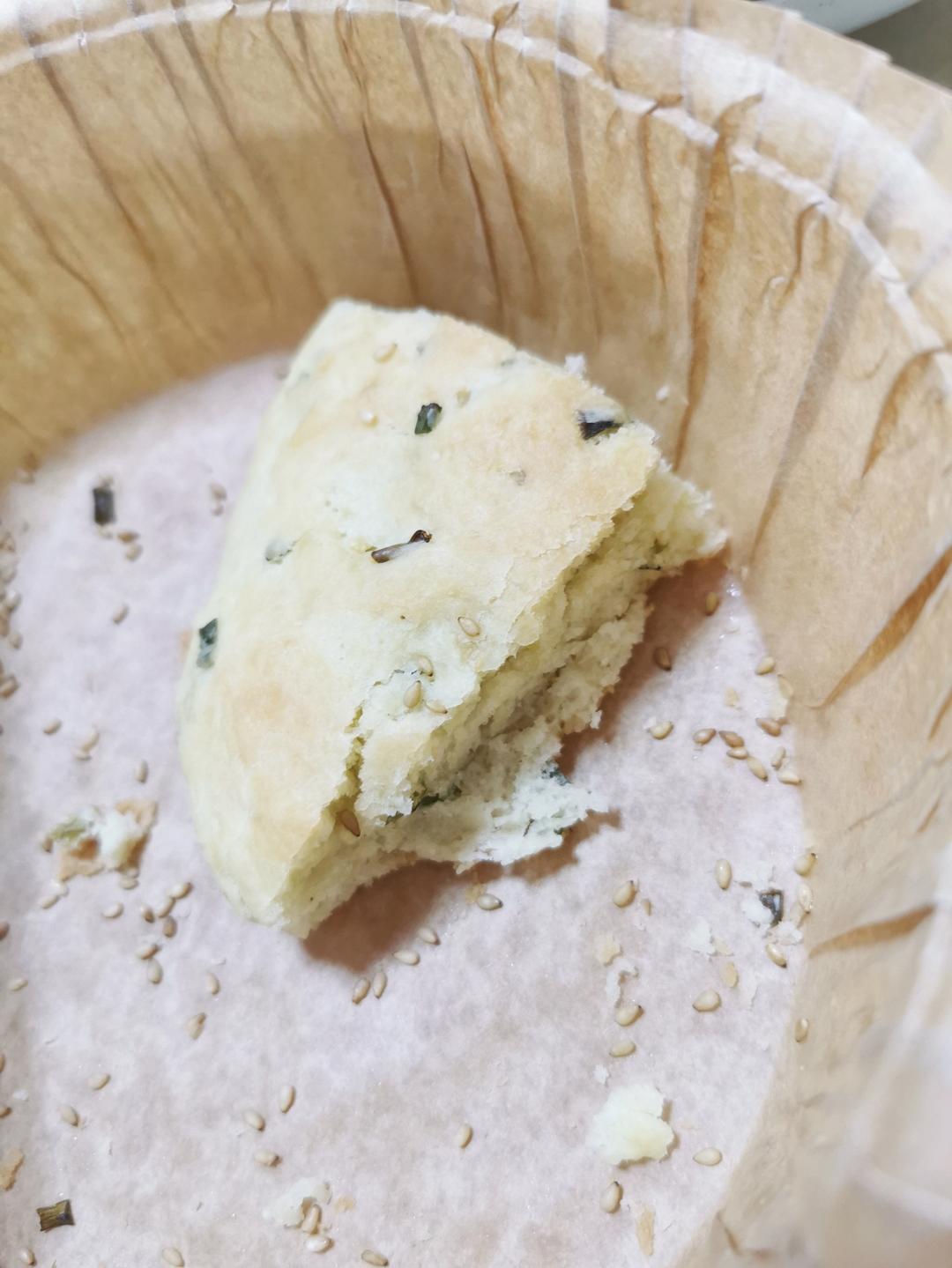 葱香发面饼