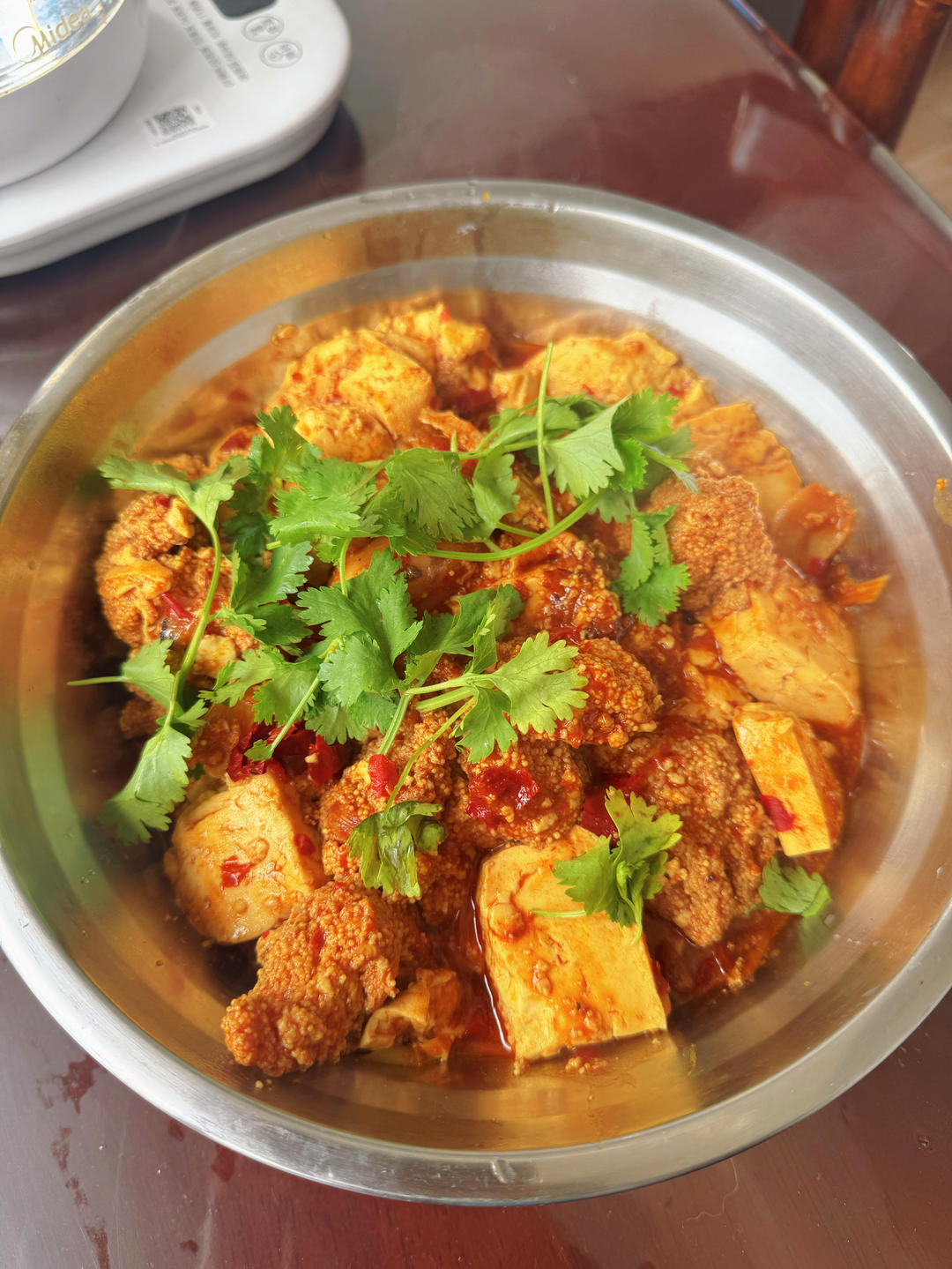 🔥🐟无敌下饭的家常烧鱼籽（干锅鱼杂）🍚🥤
