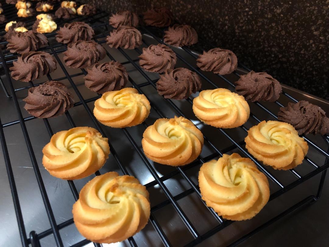 零失败花纹超级立体的黄油曲奇