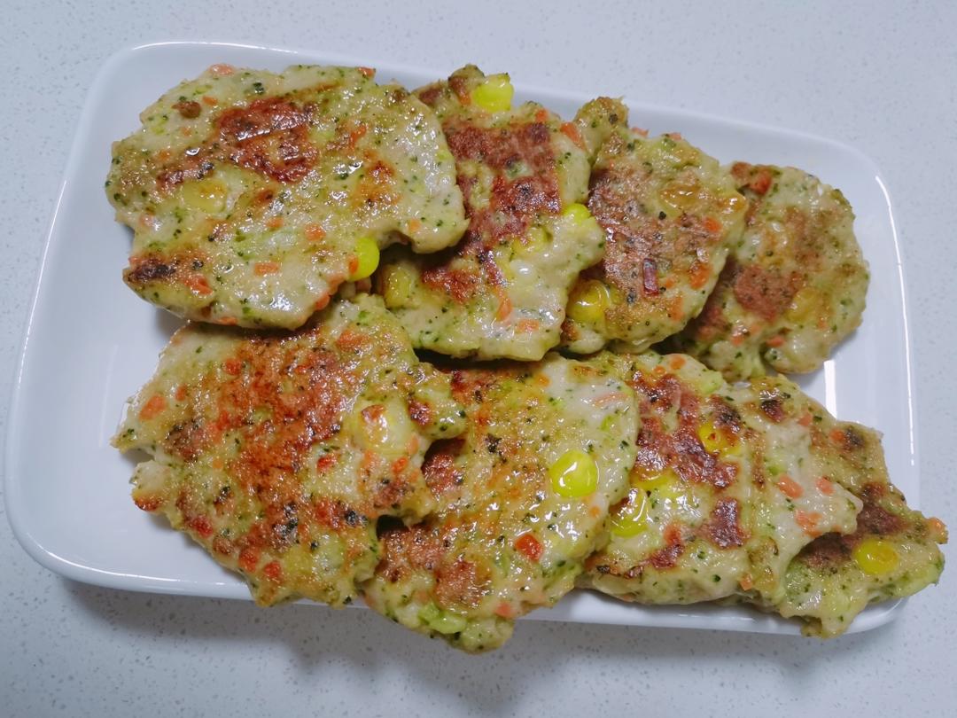 煎鸡肉饼的做法