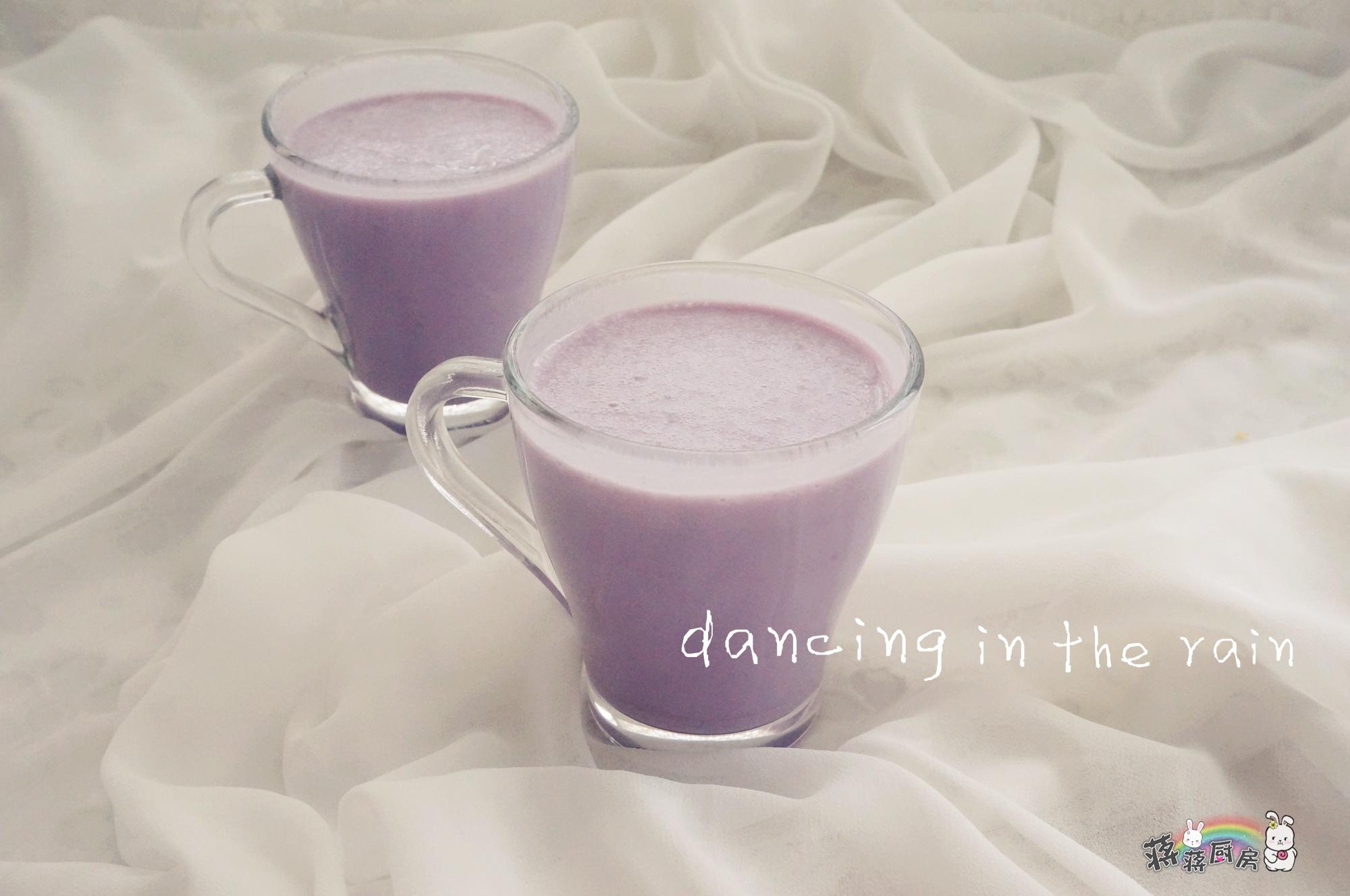 紫薯牛奶饮的做法