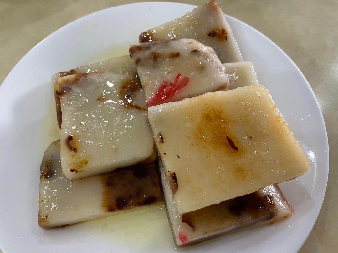 桂花糖炒崇明糕