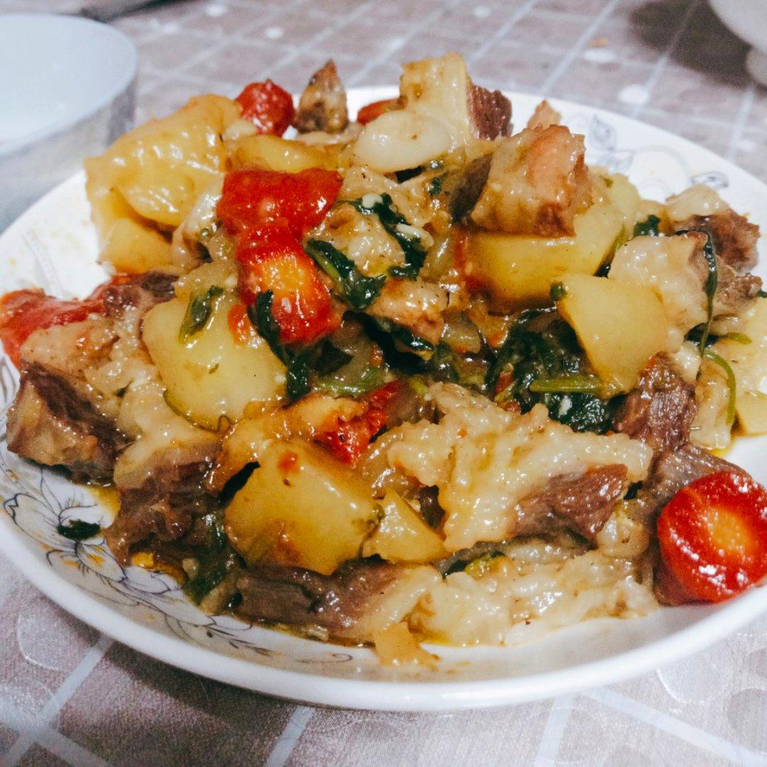 土豆炖牛肉