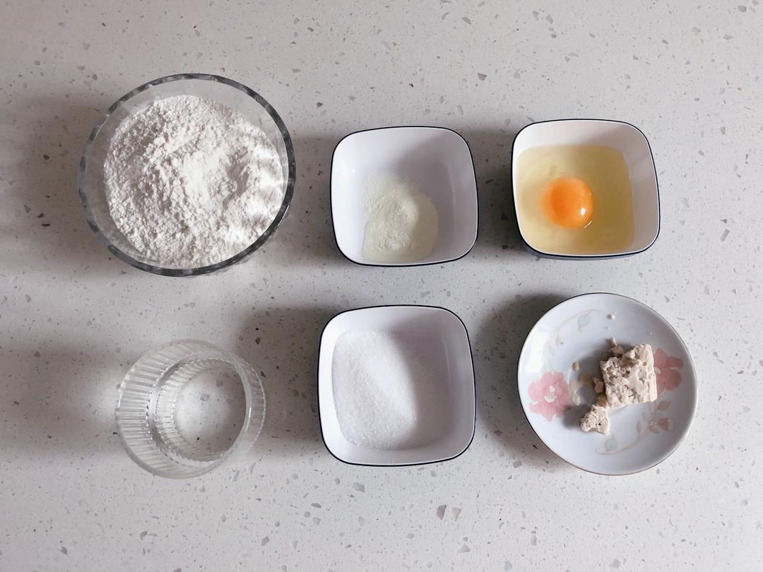 纯奶手撕吐司的做法 步骤1