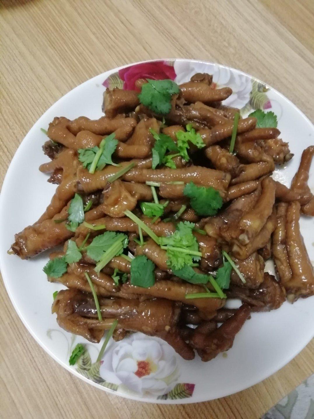 香辣卤鸡爪