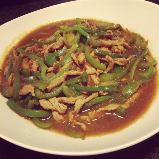 阳泉青椒肉丝