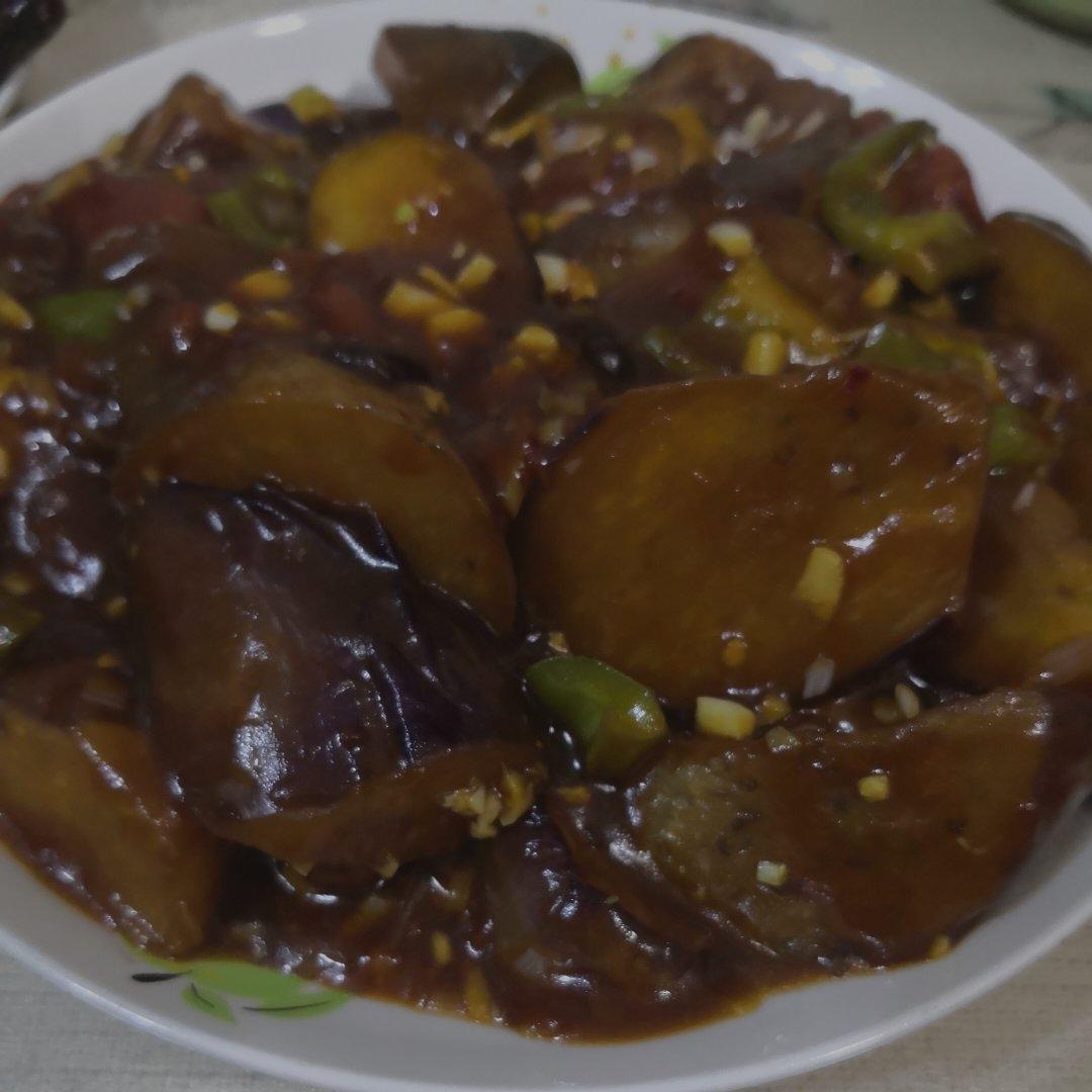完爆饭店的家常烧茄子