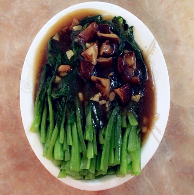 香菇菜心