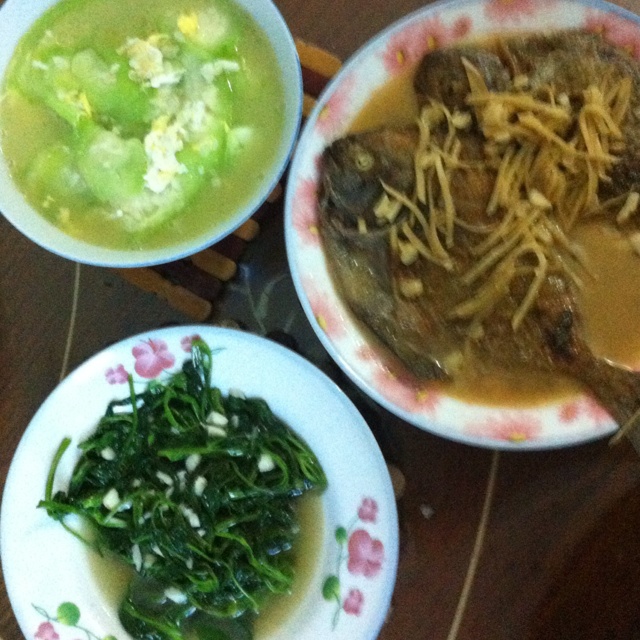 我为家人做晚餐