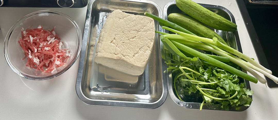 家庭版小葱拌豆腐😋