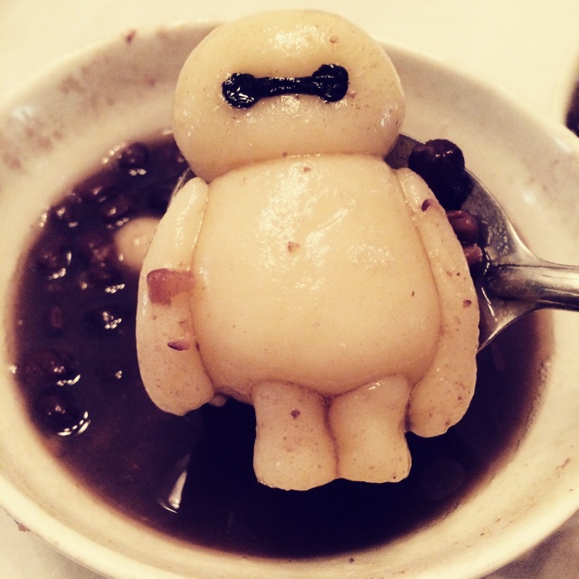 呆呆octopus做的超能陆战队大白汤圆