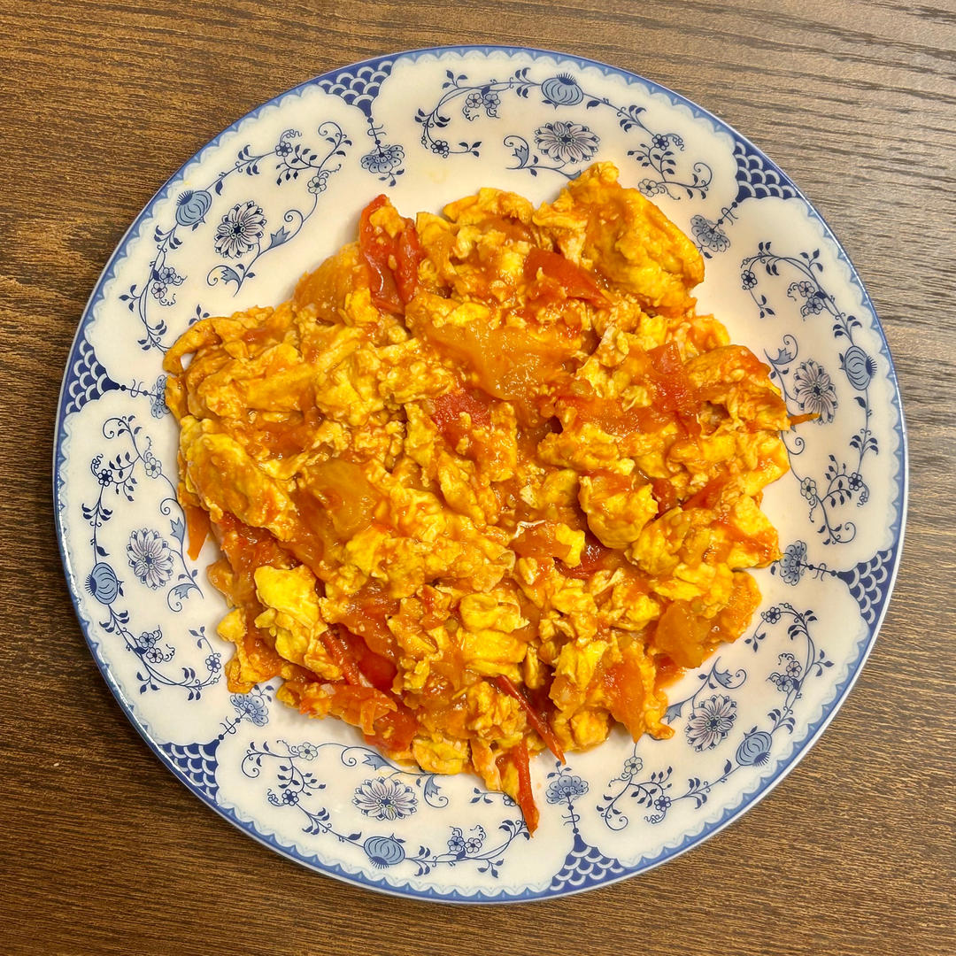 孩子最爱的（适合拌饭）的番茄炒蛋