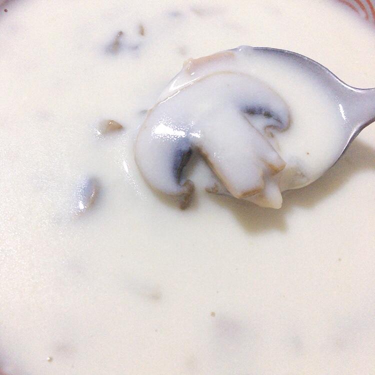 奶油蘑菇汤（完美比例版）