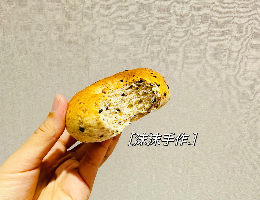 低糖无油燕麦贝果