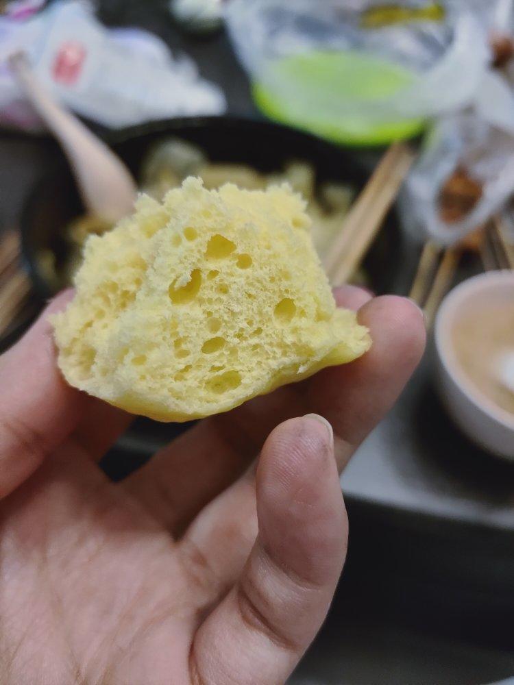 不用一滴水，蒸出菠萝包的口感，发财连珠包，过年吃起来