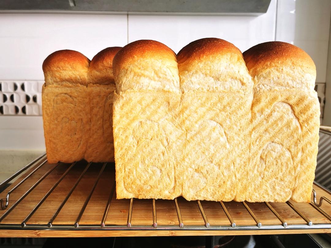 第三天依然柔软的粗全麦吐司