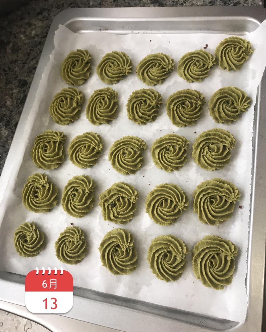 零失败花纹超级立体的黄油曲奇