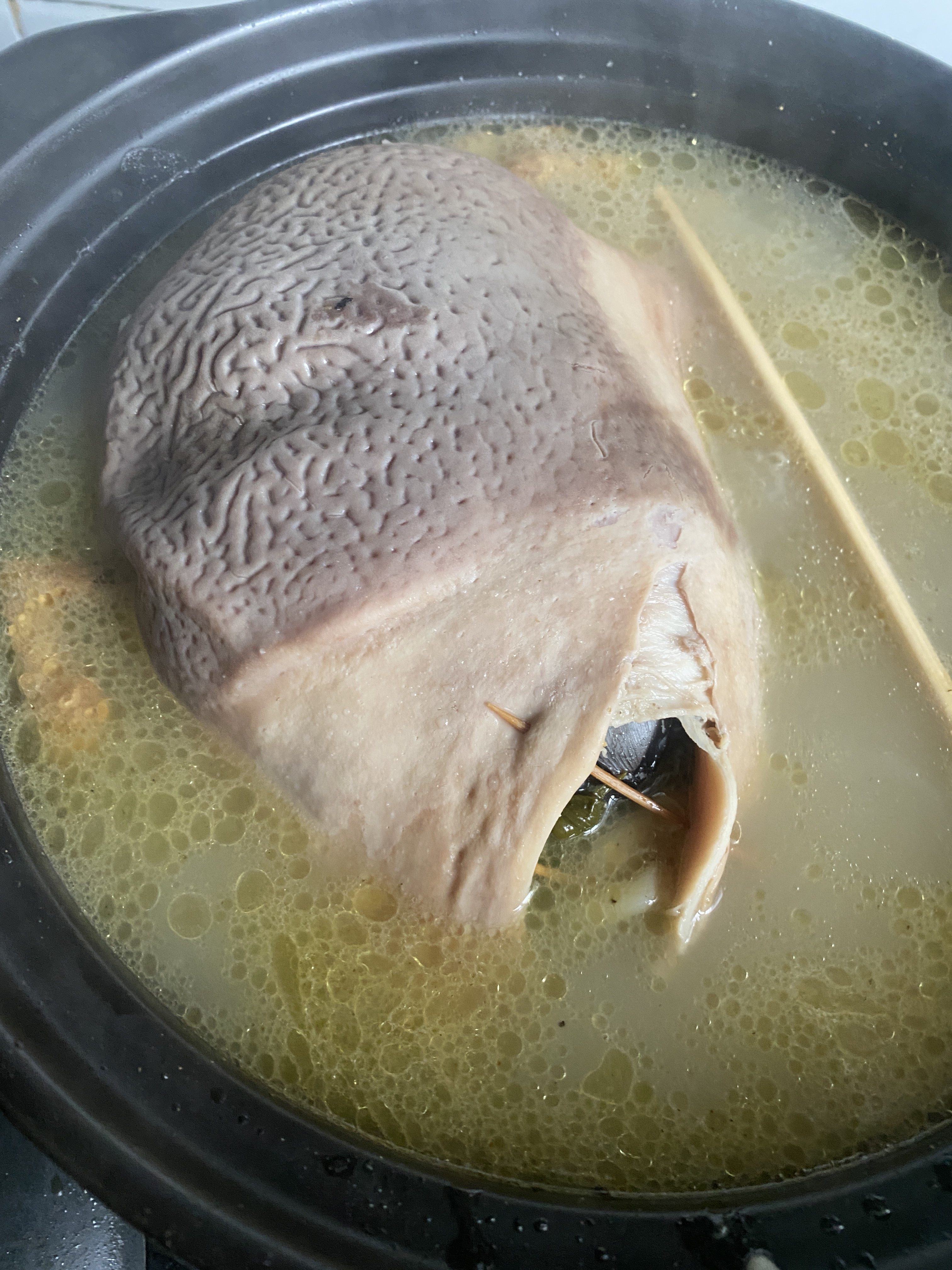 猪肚包鸡汤美味简单猪肚汤的做法 步骤7