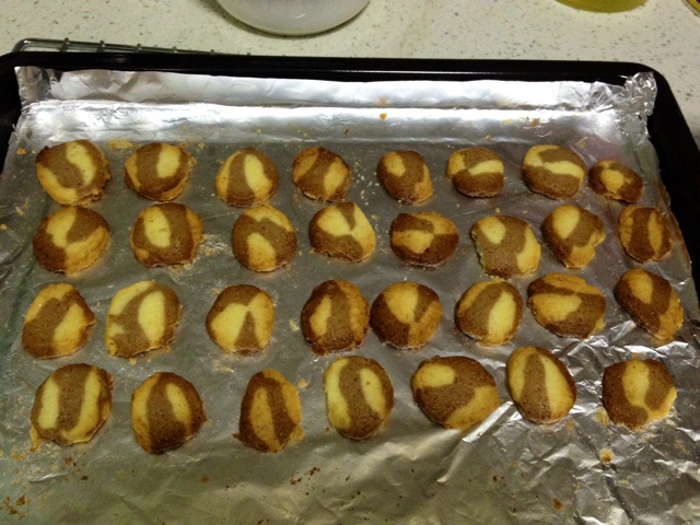 哥手把手教你做大理石曲奇