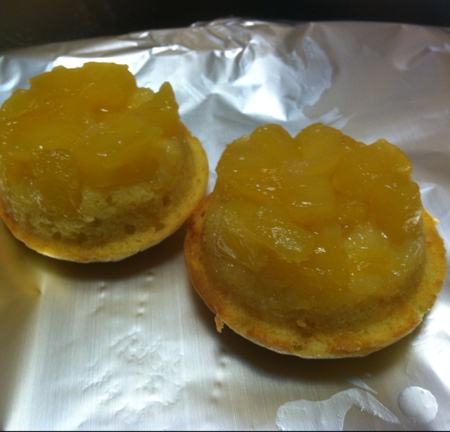 焦糖菠萝反转蛋糕