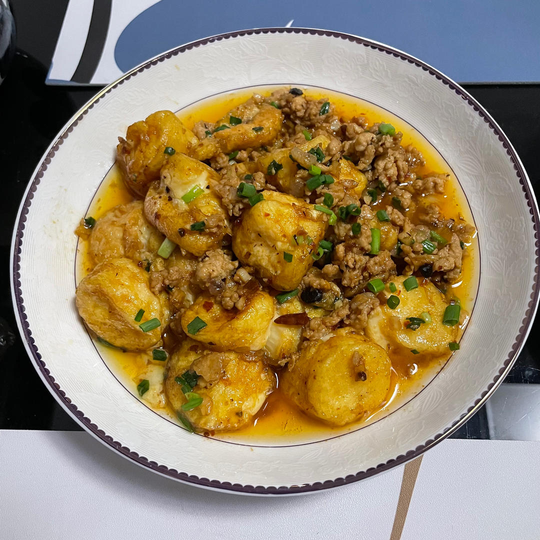 肉末日本豆腐（下饭家常菜）