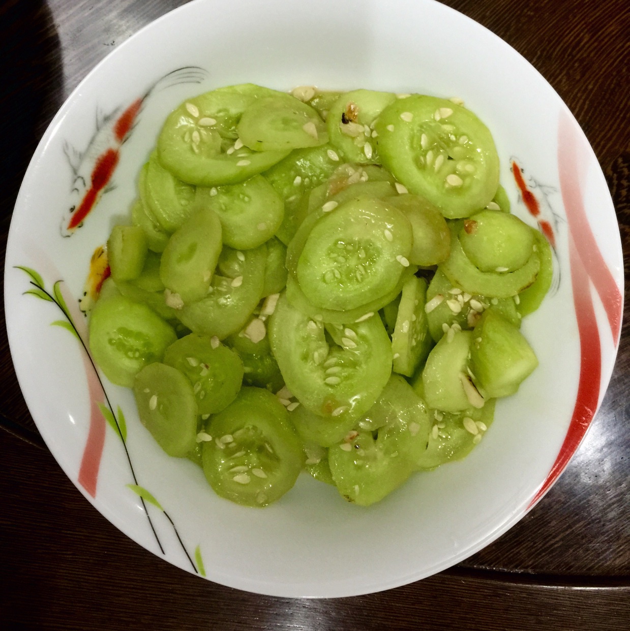 白瓜炒肉