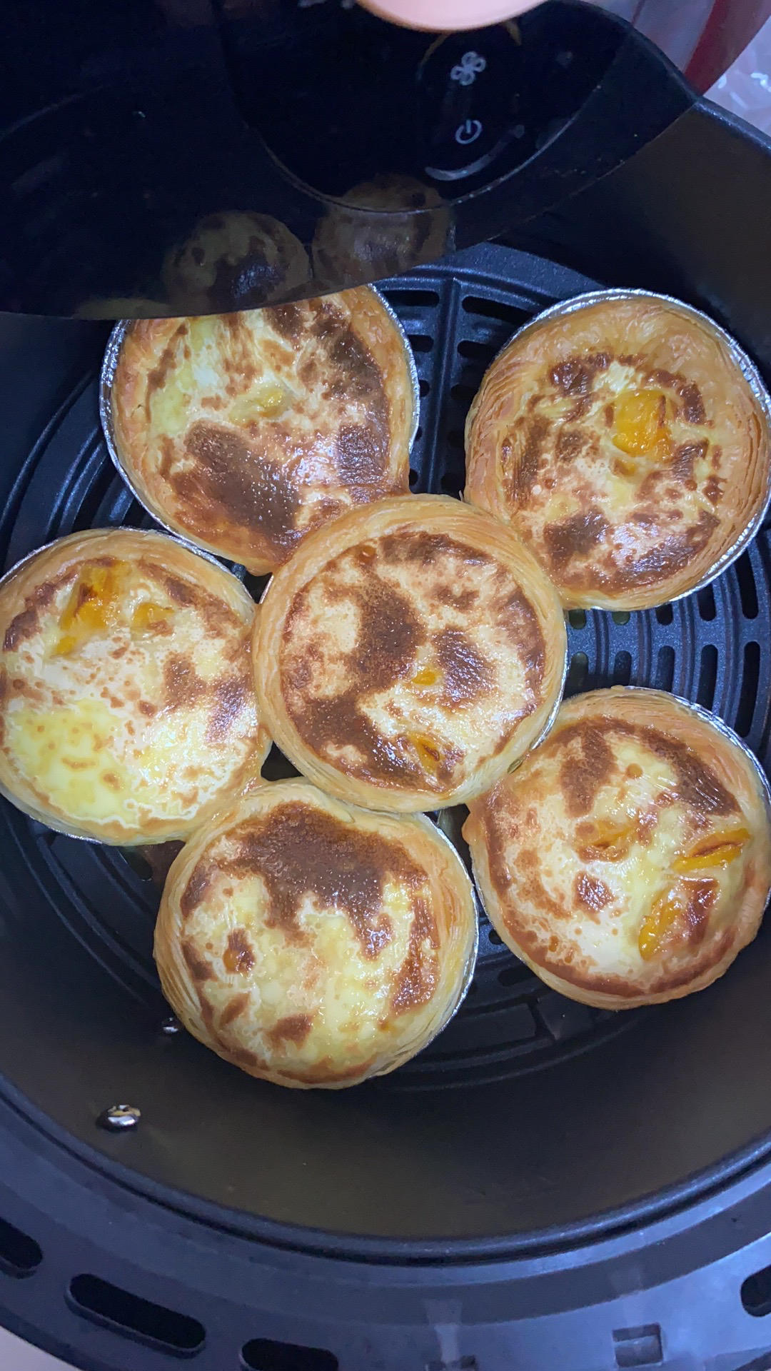 空气炸锅版全蛋葡式蛋挞『秒杀KFC』悠伴空气炸锅