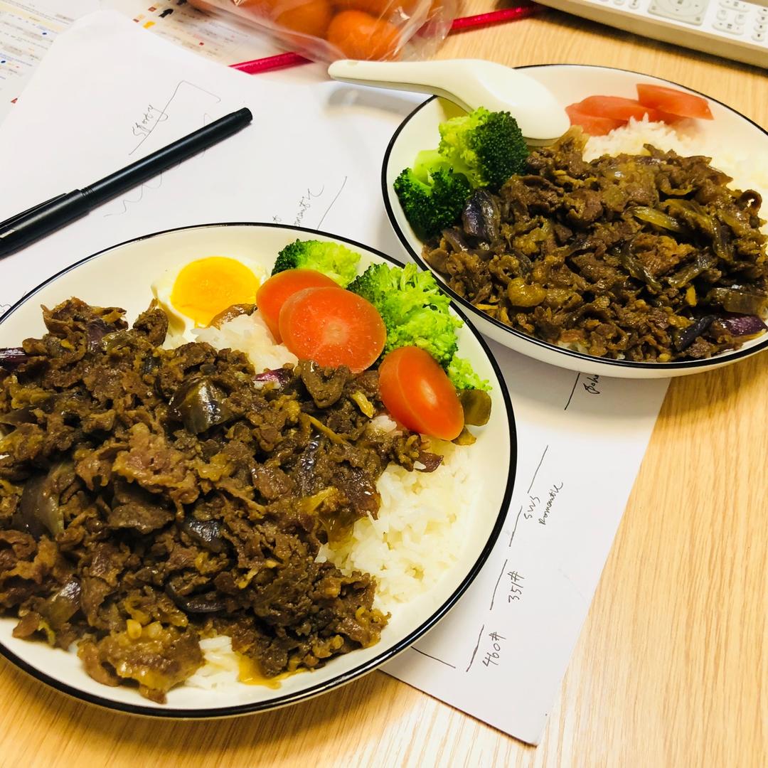 日式照烧牛肉饭