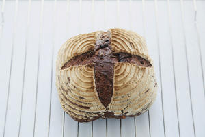 核桃燕麦巧克力欧包—松下NN-DS1000智能变频电蒸烤箱的做法 步骤13