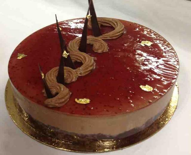 【巴黎食光】Mogador 覆盆子巧克力慕斯蛋糕的做法