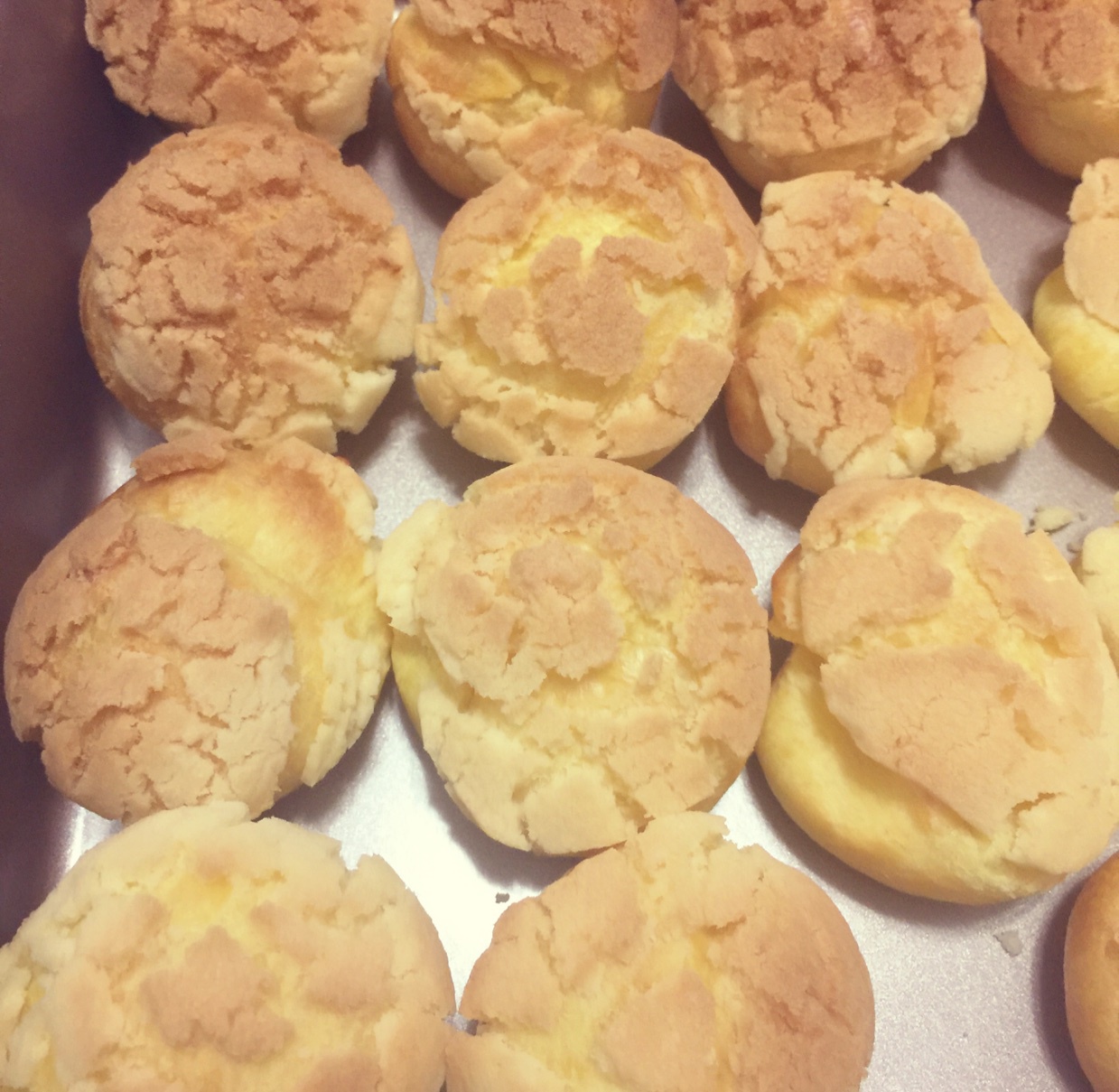 十分美味的酥皮泡芙