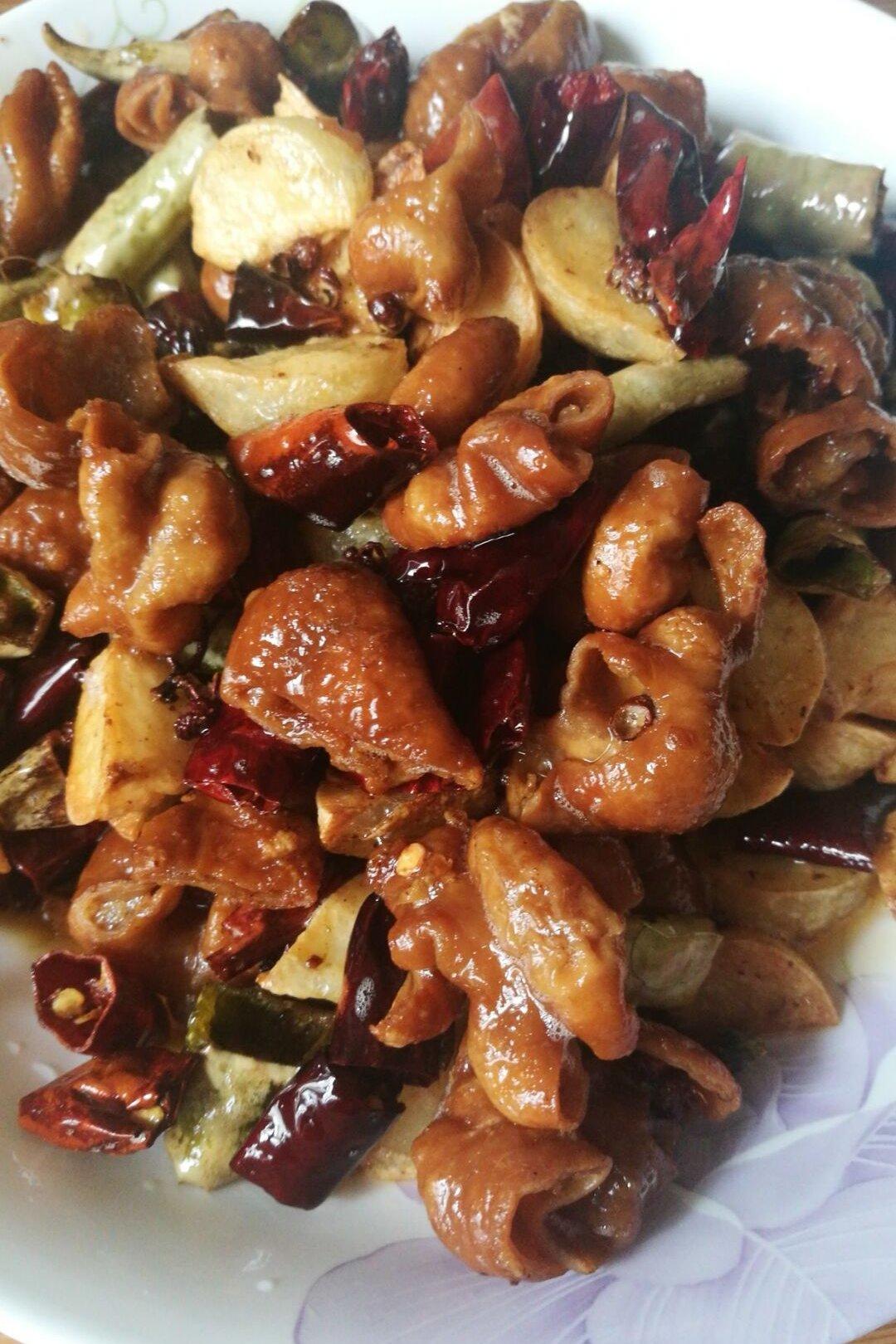 干煸肥肠